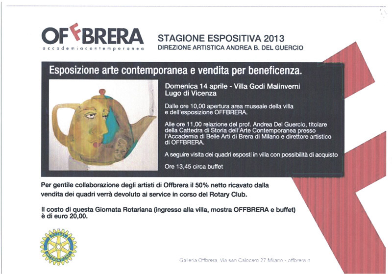 2013.04 Mostra di beneficenza Offbrera 2